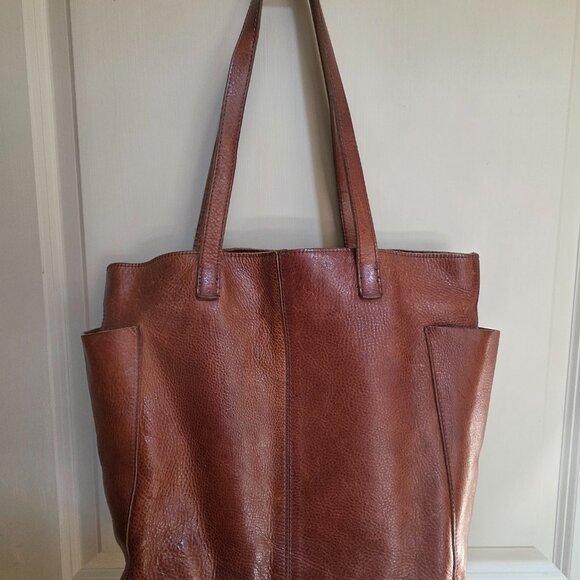 Duluth Lifetime Leather Tote Bag brown - Picture 2 of 7